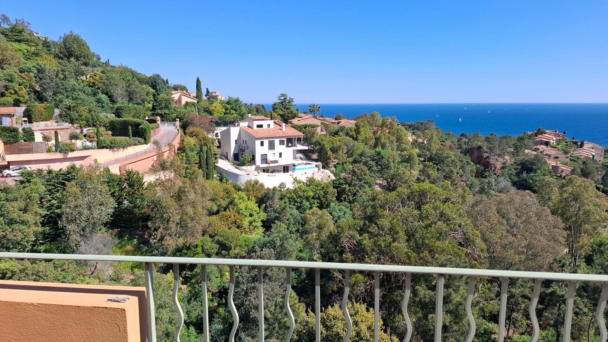 Rochemarine Panoramic Daire Théoule-sur-Mer Dış mekan fotoğraf