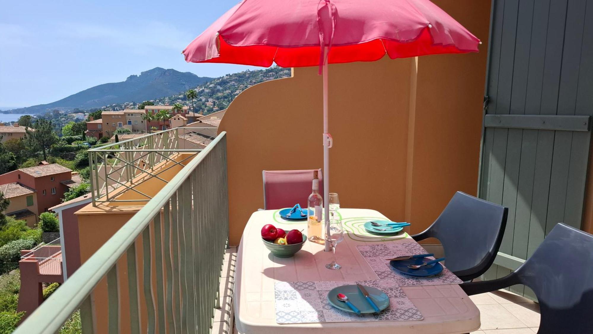 Rochemarine Panoramic Daire Théoule-sur-Mer Dış mekan fotoğraf