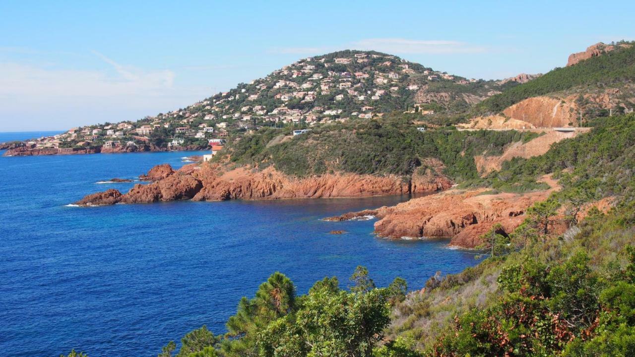 Rochemarine Panoramic Daire Théoule-sur-Mer Dış mekan fotoğraf