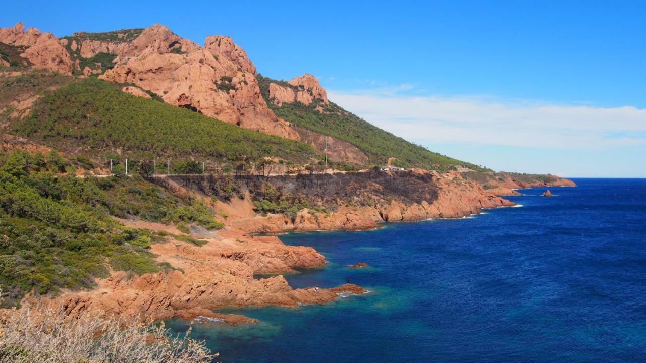Rochemarine Panoramic Daire Théoule-sur-Mer Dış mekan fotoğraf